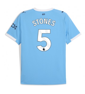 Manchester City John Stones #5 Hemmatröja 2025-26 Kortärmad